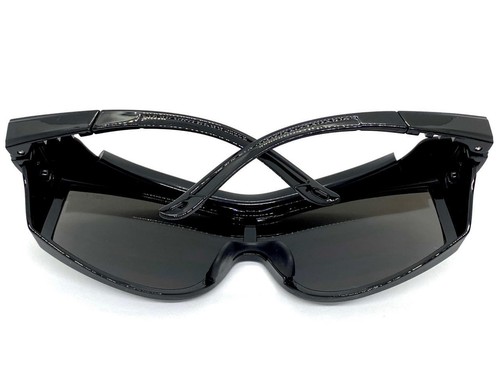 OVERSIZE Wrap Driving Safety Fit Put Over RX Eye Glass SUN GLASSES Z87.1 Lens C4 - Picture 8 of 8