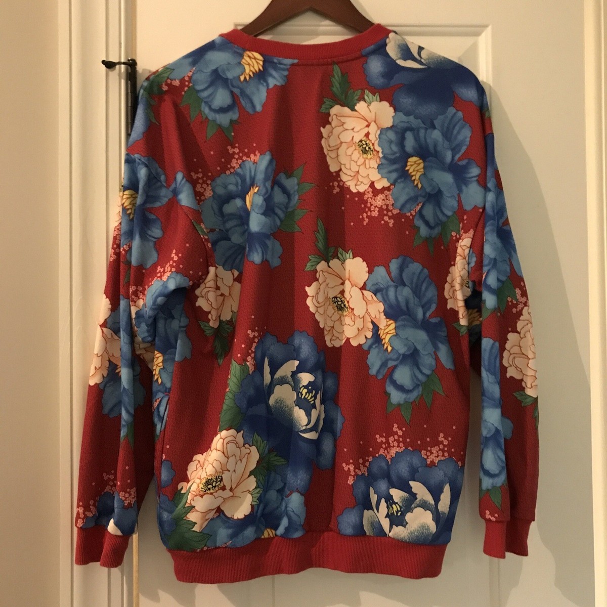 Adidas Originals Women Chita Floral Boyfriend Fit Sweatshirt