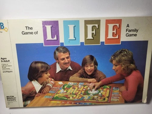 VTG The Game of Life - Milton Bradley 1979 Edition Classic Family Board Game