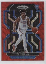 2021-22 Panini Prizm Ruby Wave Prizm Tre Mann #274 0x49