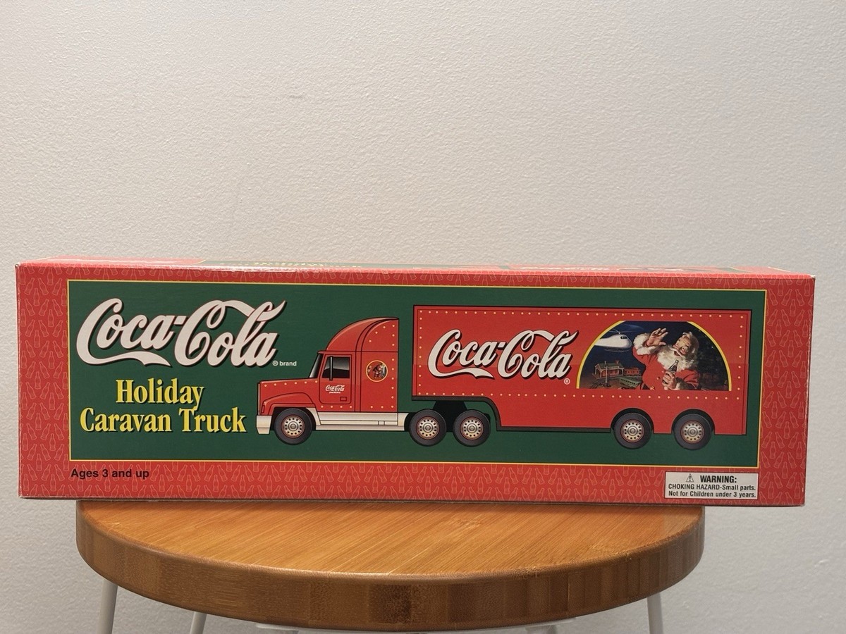 Coca-Cola Santa Pack ミニカー トラック Coca-Cola Holiday Caravan Truck Limited Edition Santa Pack | eBay