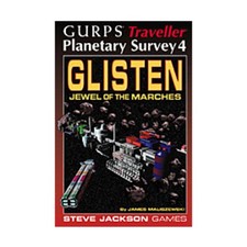 SJG GURPS Traveller Planetary Survey #4 - Glisten, Jewel of the Marches EX