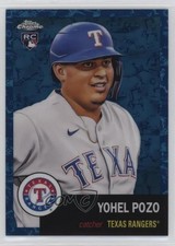 2022 Chrome Platinum Anniversary Toile White & Blue Refractor Yohel Pozo 4r7