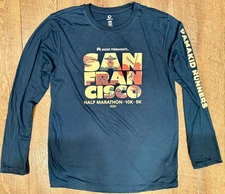 New 2024 KPSF Kaiser San Francisco Half Marathon 10k 5k Men's MED Race T-Shirt