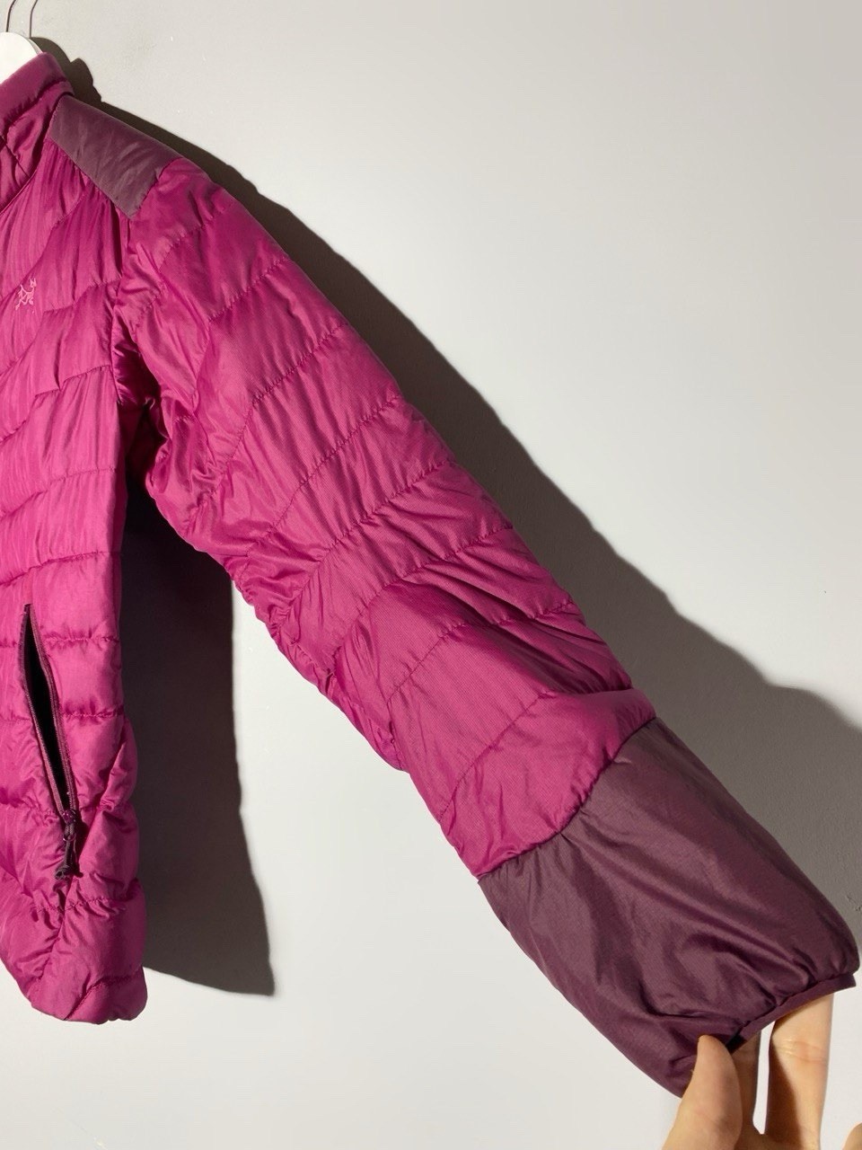 Arcteryx Women’s Cerium LT Pink Jacket Outdoor Packable Goose Down Filled Size M thumbnail 11