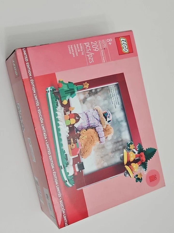 Lego Juegos de Vacaciones 30645 40353 40702 Muñeco de Nieve BRICKHEADZ Marco de Fotos Navidad Foto 3 de 4