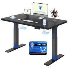 FLEXISPOT E200 MAX ONE PIECE Electric Standing Desk with USB Dual Motors