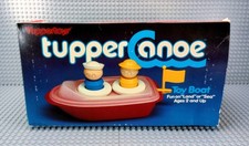 Vintage - Tuppertoys - TupperCanoe - Tupperware - New / Open Box - Made in 1985