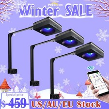 PopBloom RL90 WiFi Control LED Aquarium Light with Arm for 60in Reef Coral Tank