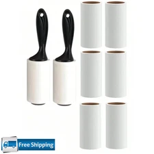 Extra Sticky Roller Dog Cat Hair, Fuzz Lint Remover Sheet For Cloth & Carpet