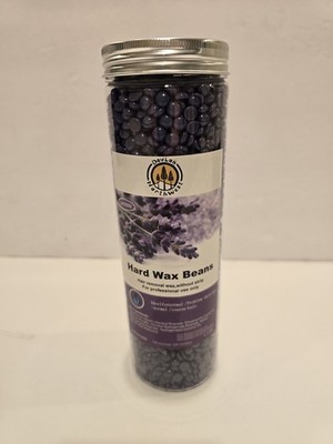 Hard Wax Beans for Hair Removal  Women and Men Self Waxing Lavender 400gram/Jar