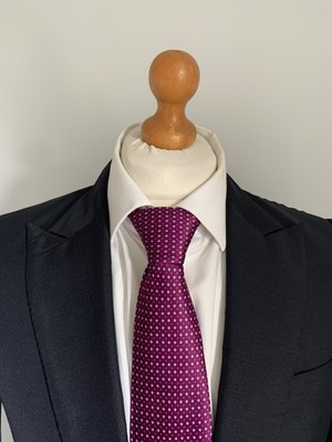 ELEGANTER KILGOUR (SAVILLE ROW) WOLLANZUG für Herren in MARINEBLAU 38R *EX-ZUSTAND*