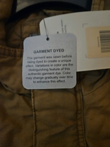 LEVI'S MEN'S TWO POCKET SHERPA MILITARY JACKET, KHAKI - Picture 8 of 12