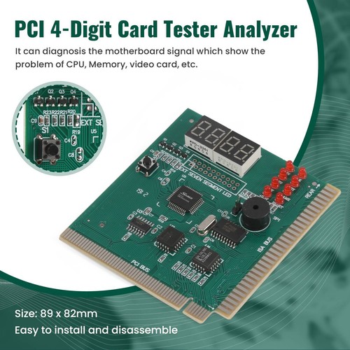 Diagnostic Ordinateur Portable Carte Pc Pci À 4 Chiffres L7V28070 - Photo 4/8