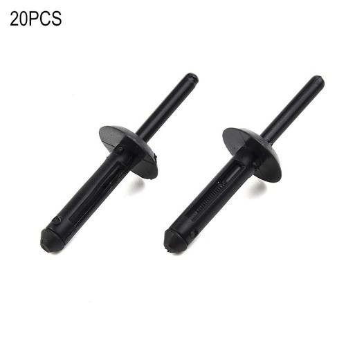 Rivet Clips Car Clips Plastic Rivet Clips Black Car Clips Plastic Black - Picture 9 of 12