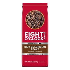 100 Colombian Peaks Whole Bean Coffee, Medium Roast, 38 Ounce Pack of 1 - Ric... 11.95 per pound