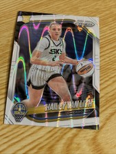 2025 Panini Prizm WNBA #2 Hailey Van Lith White Seismic Prizm (RC)
