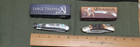 Pocket Knife 2 Lot Rite Edge Large Trapper Frost Warrior Lockback — photo 1