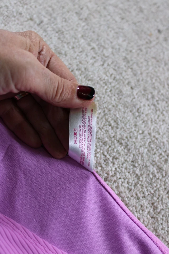 Parte inferior de bikini de spandex de nailon púrpura L/G No Boundaries para mujer Foto 4 de 4