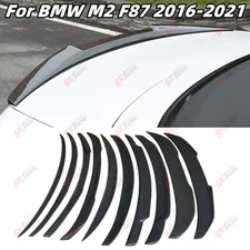 Real Carbon Fiber Rear Trunk Lid Spoiler Wing Body Kit For BMW M2 F87 2016-2021