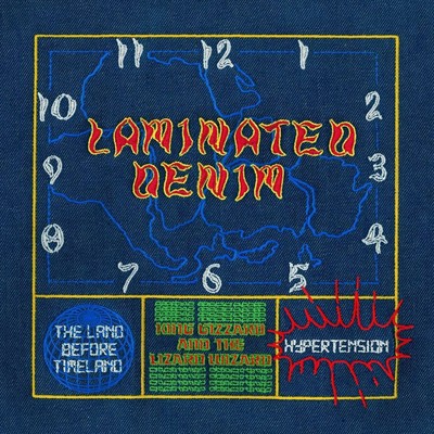 KING GIZZARD & THE LIZARD WIZARD LAMINATED DENIM [LUCKY RAINBOW EDITION LP] NEW 