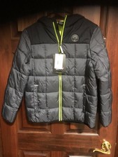 Gerry Outdoors Boys Torque Puffer Jacket. New W/Tags. Color Iron. Size is Medium