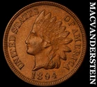 1894 Indian Head Cent-Choice Gem BU ++ Lustrous No Reserve #i6539