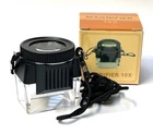 10x Loupe Magnifier Rectangle 35mm Film Negative Slide Lupe Jewellery Coins etc