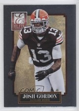 2013 Panini Elite Josh Gordon #25 0w8
