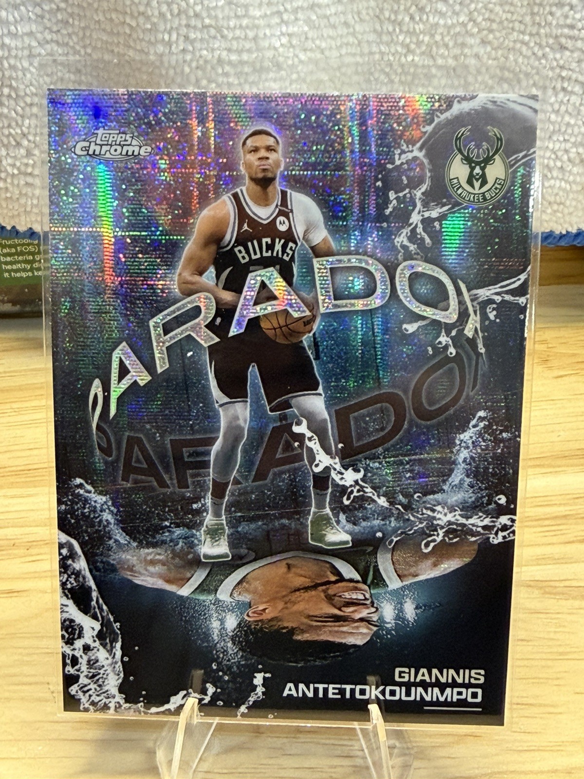 Giannis Antetokounmpo 2025 Topps Chrome #PX-10 Paradox /(SSP
