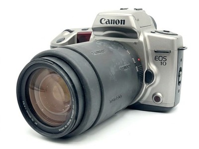 Canon EOS 10 | 60 Millionen s limited Edition SLR Metallic-Grau + Tamron 70-300m