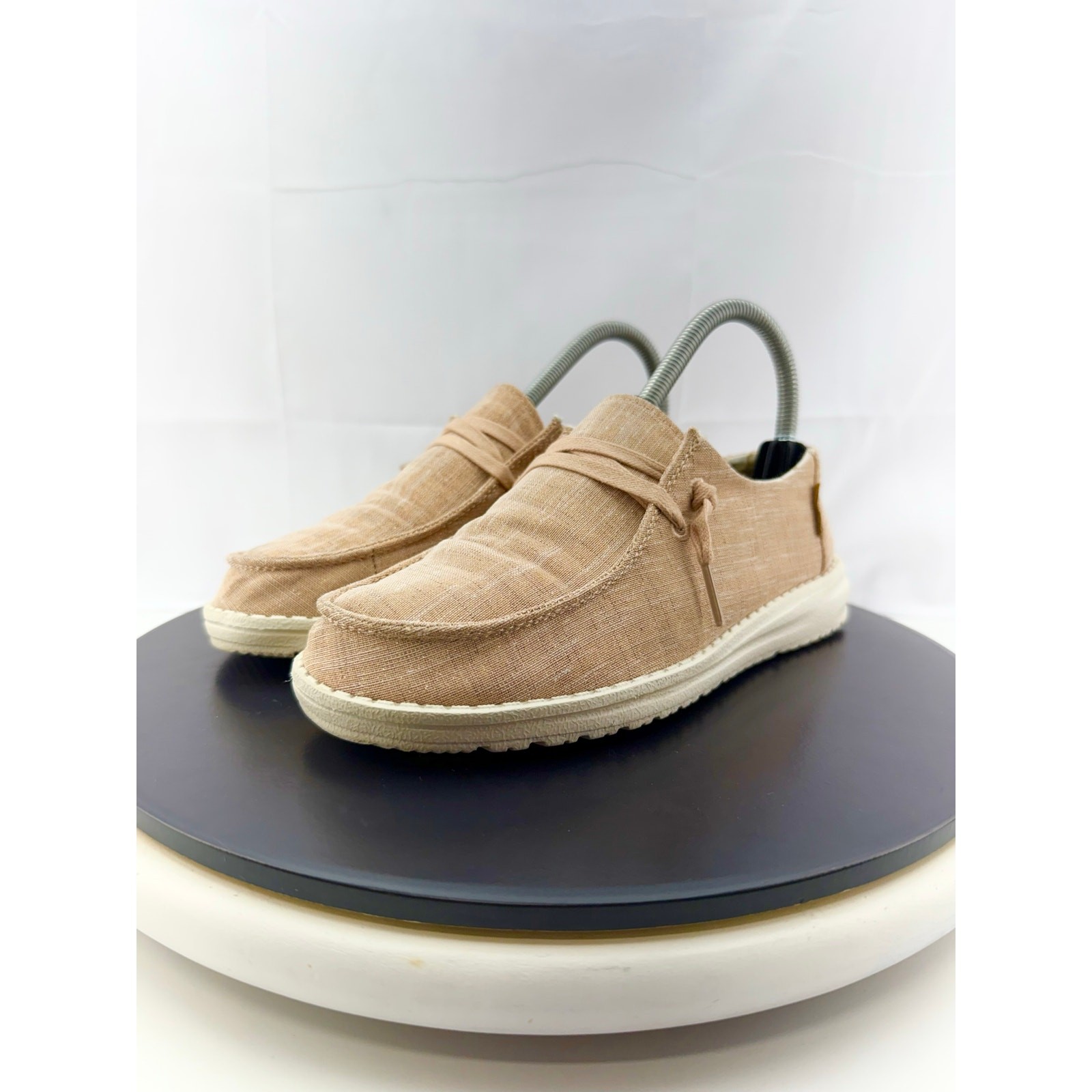 Hey Dude Wendy Sparkling Rose Gold Womens Size 5 Slip On Casual Shoes
