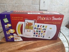 Sealed Rare 1995 Leap Frog Phonics Traveler Learning System Console  40 Cards
