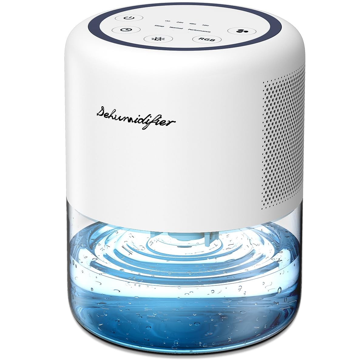 44oz(1.3L) Small Dehumidifier for Home, Auto-Off Quiet Portable Dehumidifier ...