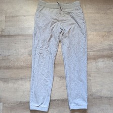 Armani Exchange Men  s Joggers Medium Size M Luxury Fleece Gray Fleece Pants EUC