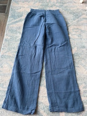 Feather 4 Arrow Girls Size 12 Gauzy Wide Leg Pant 100% Cotton Size 12
