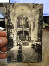 G25 Old MEXICO MEXICAN Postcard Taxco Guerrero Church of Santa Prisca Cathedral