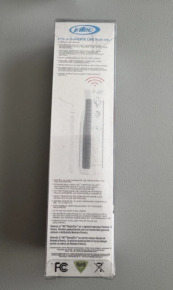 Intec Wave Remote Controller for Wii - Real Motion Sensing - Image 2 of 4