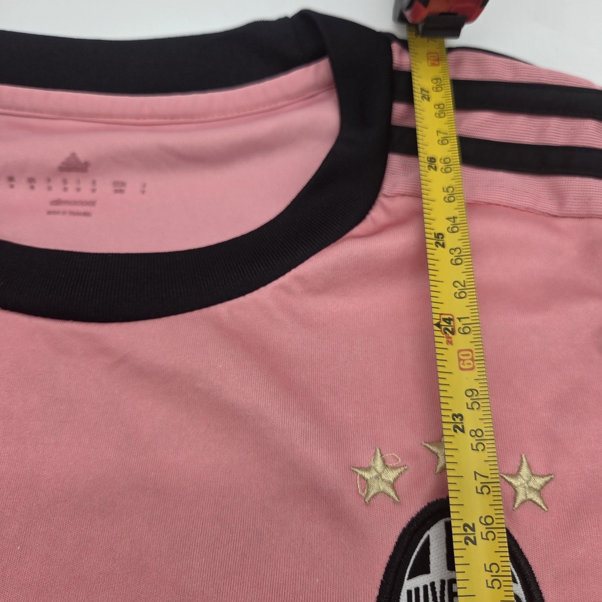 Paul Pogba Juventus #10 Pink Away Jersey 2015-2016 Adidas UCL