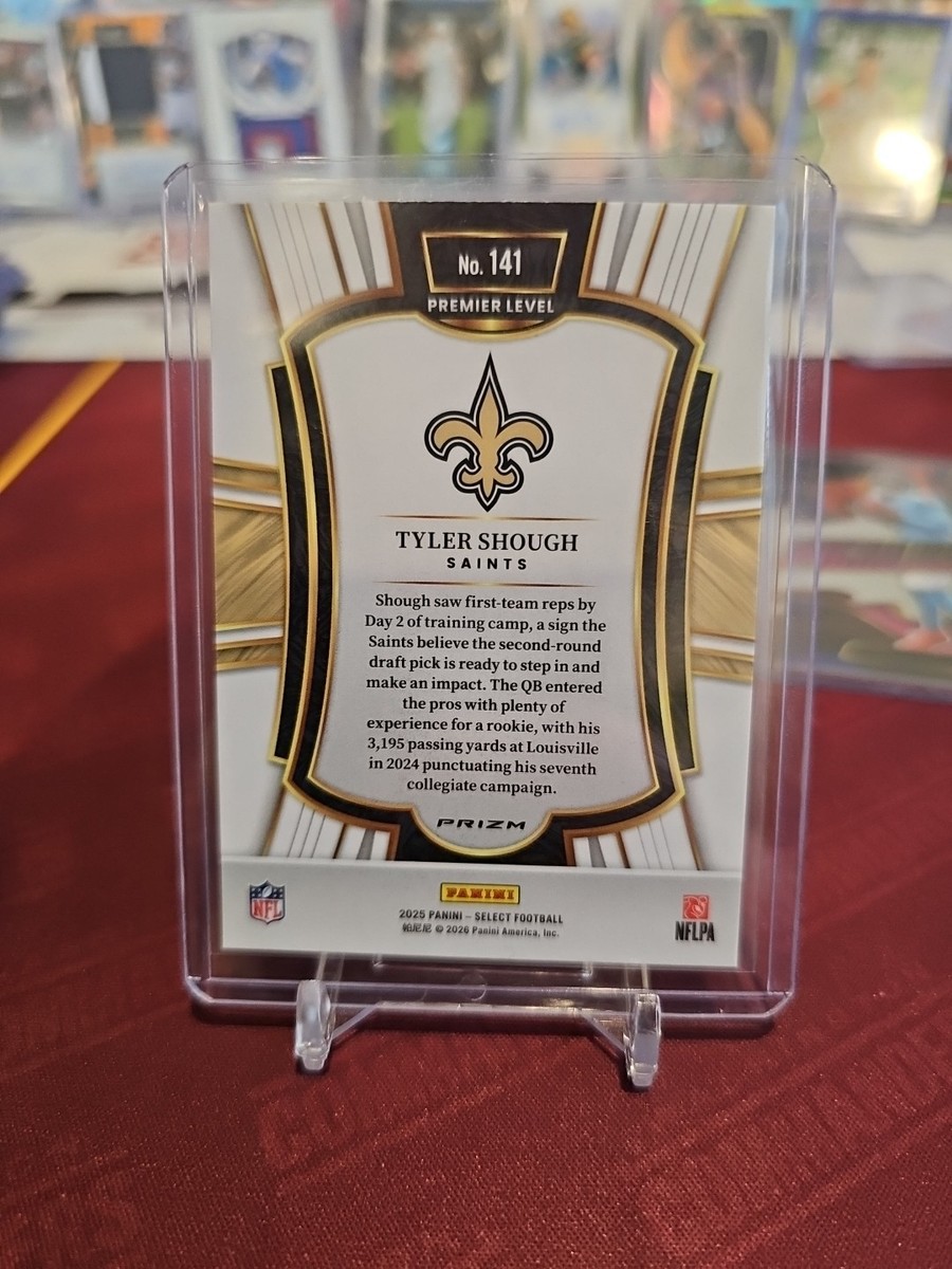 2025 Panini Select Tyler Shough Rookie Silver Premier Level | eBay