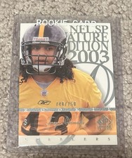 2003 SP Signature Edition - Rookie Troy Polamalu #748/750 (RC)