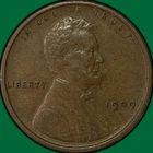 1909 Lincoln Wheat Cent Extremely Fine XF Coin #33626