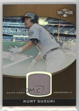 2011 Topps Triple Threads Unity Relic Sepia 16/27 Kurt Suzuki #TTUSR-36 ms9