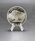 Native American Buffalo Silver Round 999 Fine One Troy Ounce SPOT