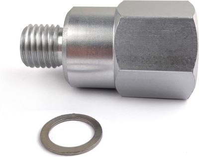 M12-1.5 Male Adapter to Female 1/8 NPT Coolant Temperature Sensor Water Metric 1