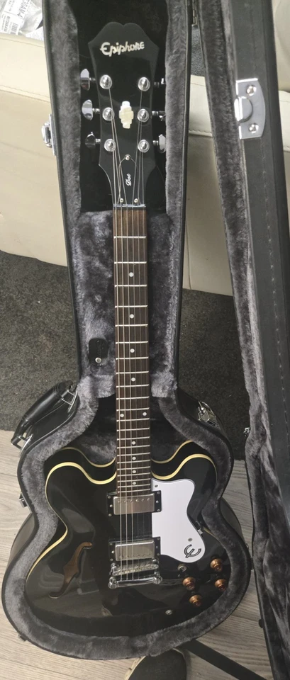 Epiphone Dot EB ES-335 2006 Semi Hollow Body Electric Guitar w/ hard case - Image 4 of 4