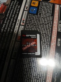 Nokia N-Gage Test Demo NFS Not For Sale Working Game Cartridge - Red Faction