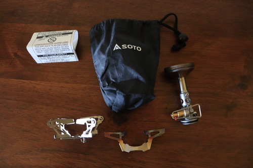 SOTO WindMaster Stove with Micro Regulator - Silver