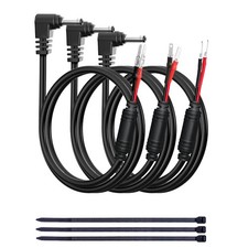 Radar Detector Hardwire Power Cord, Rearview Mirror Plug Long-17.7in, BLACK