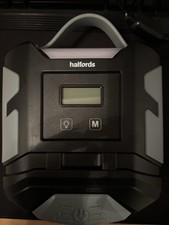 Halfords Rapid Digital Tyre Inflator Air Compressor LED Light Fast Pump Car